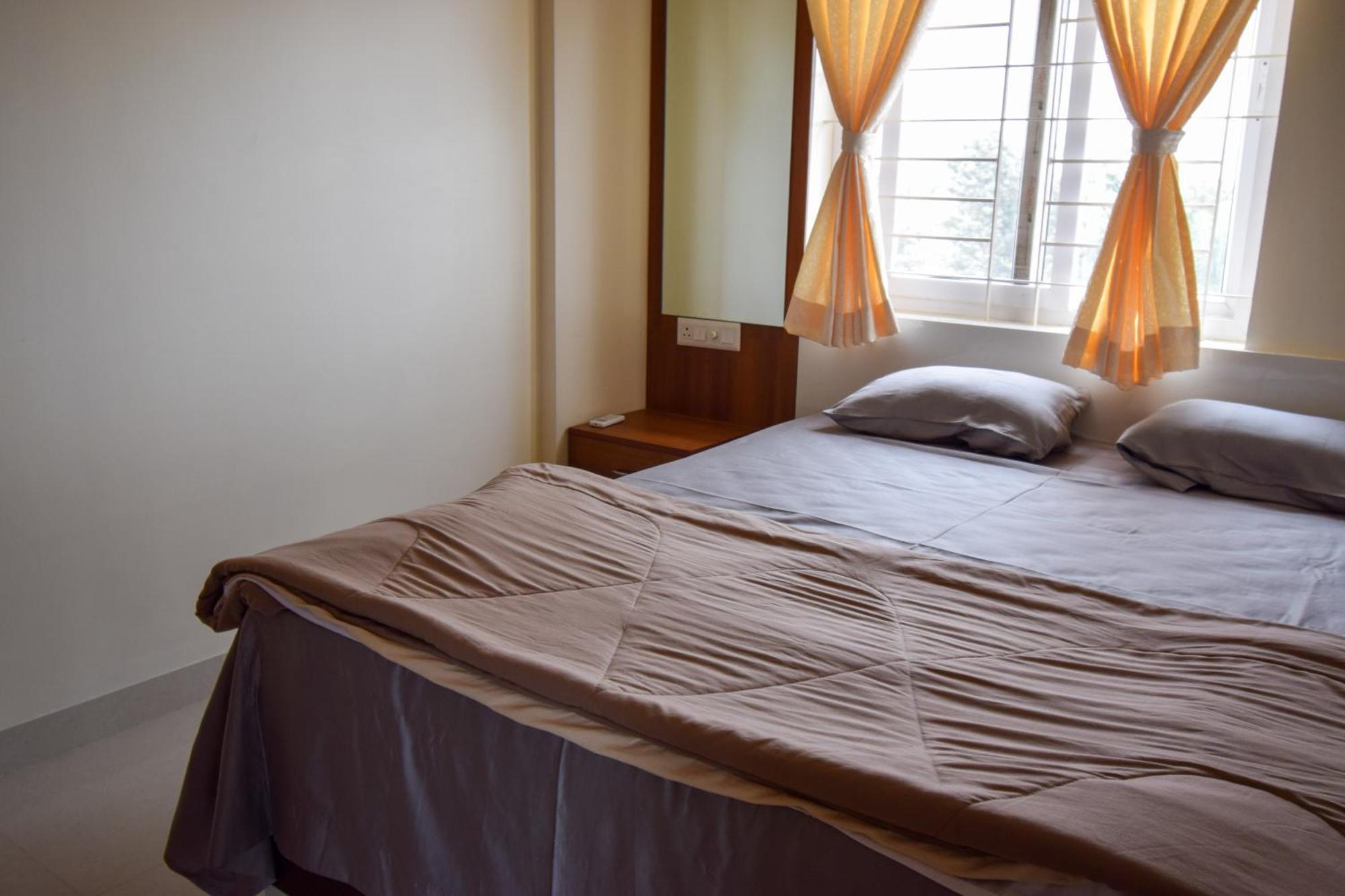 Staymazing-1,2 & 3 Bhk Ac Apartments In Hebbal-5Mins To Manyata-30Mins To Airport Bangalore Exterior foto