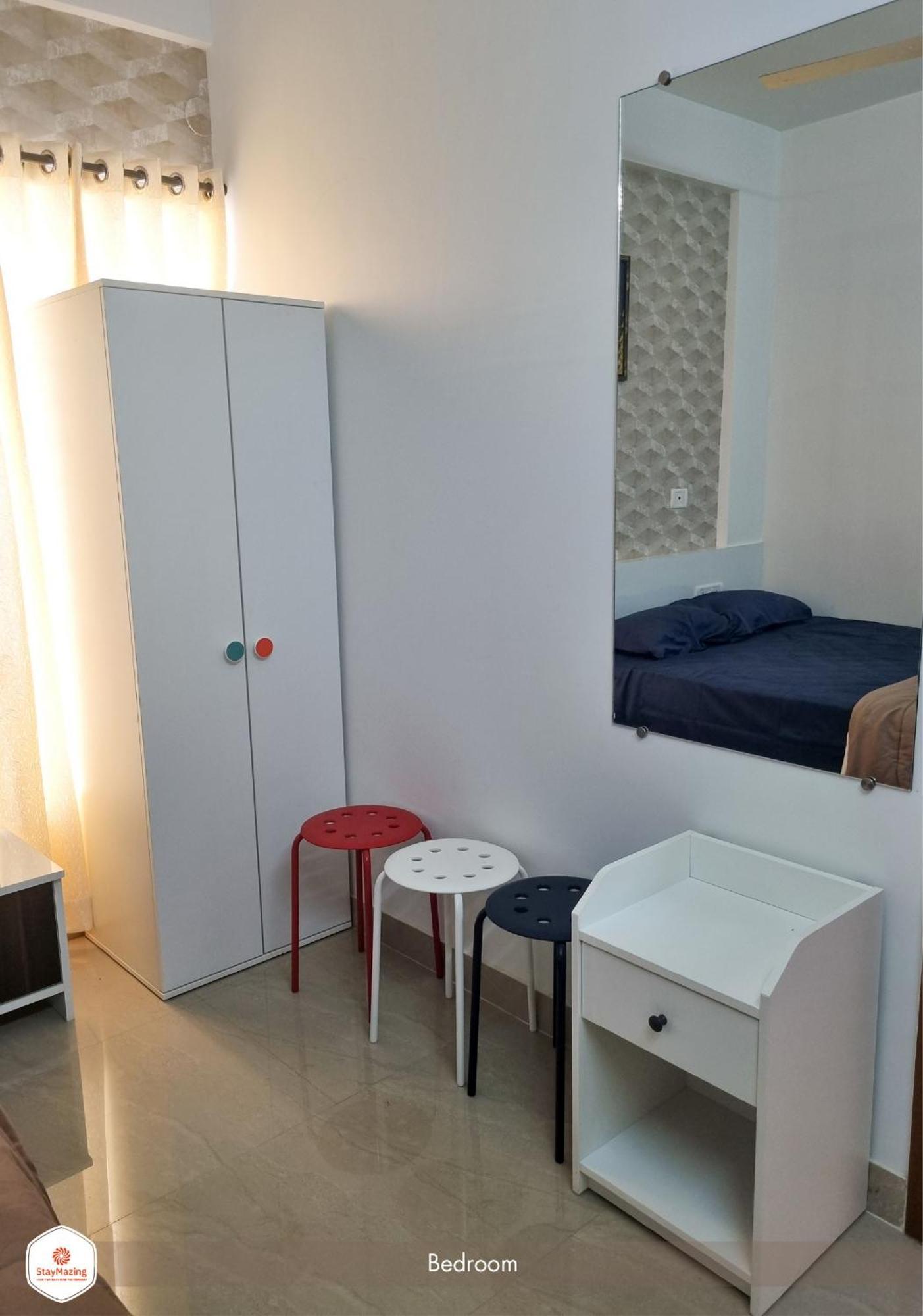 Staymazing-1,2 & 3 Bhk Ac Apartments In Hebbal-5Mins To Manyata-30Mins To Airport Bangalore Exterior foto